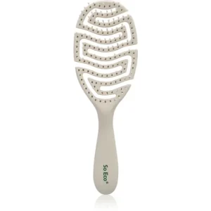 Kedvezmény So EcoFlexi Curve Detangling Brush ovális hajkefe a könnyű kifésülésért