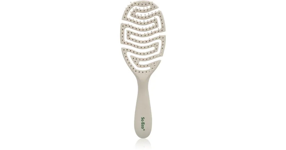 Kedvezmény So EcoFlexi Curve Detangling Brush ovális hajkefe a könnyű kifésülésért