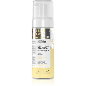 so!flowCurly Hair Nourishing Fixing Foam hab göndör hajra Újdonság