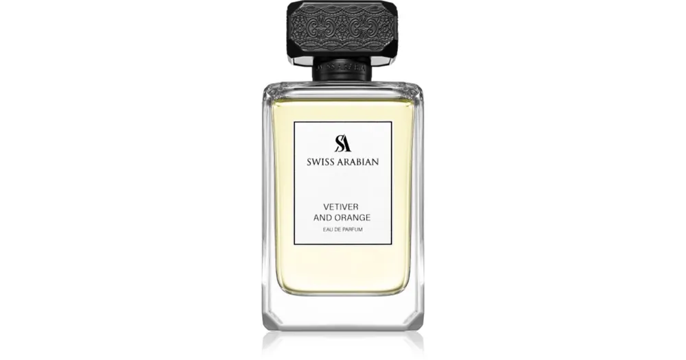 Gyors kiszállítás Swiss ArabianVetiver and Orange Eau de Parfum uraknak