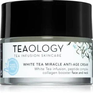 Legkelendőbb TeaologyWhite Tea Miracle Anti-Age Cream öregedés elleni hidratáló krém