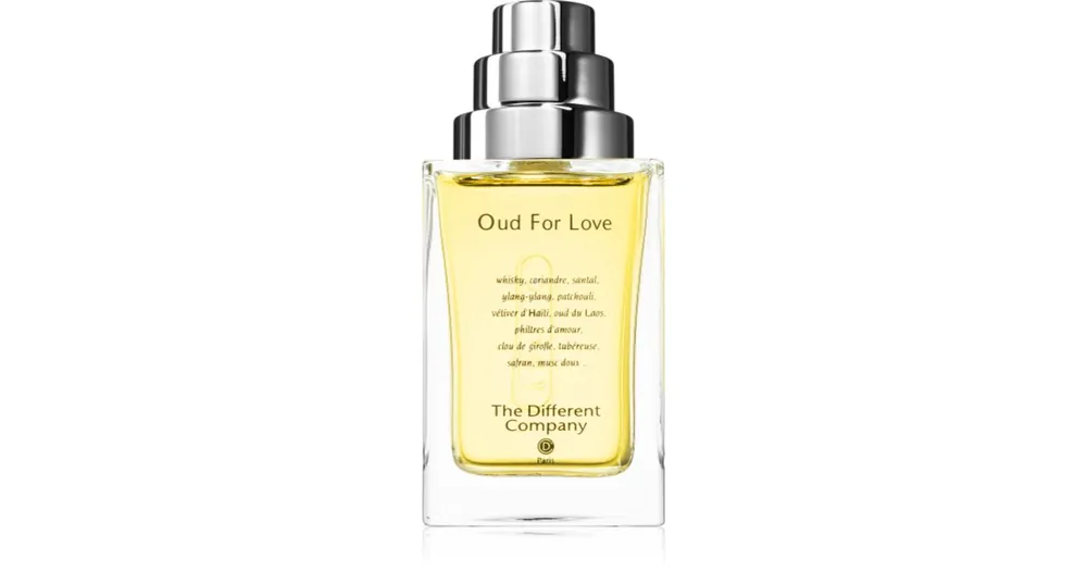 Árcsökkenés The Different CompanyOud For Love Eau de Parfum unisex