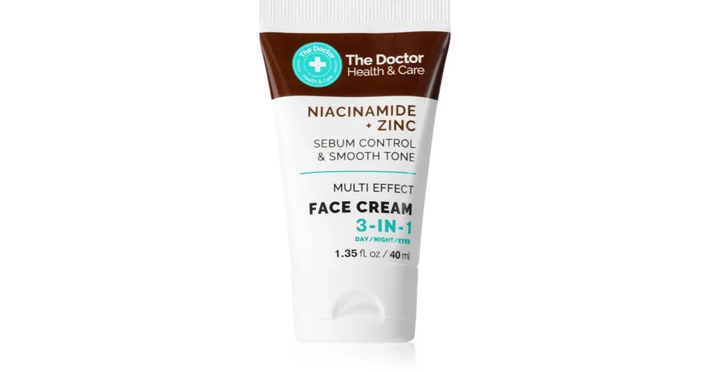 The DoctorNiacinamide + Zinc Sebum Control & Smooth Tone bőrkrém a zsíros bőr redukálására Legjobb ár