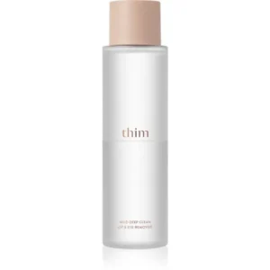 Szuper akció thimMild Deep Clean Lip & Eye Remover kétfázisú festéklemosó szemre és az ajkakra tápláló hatással