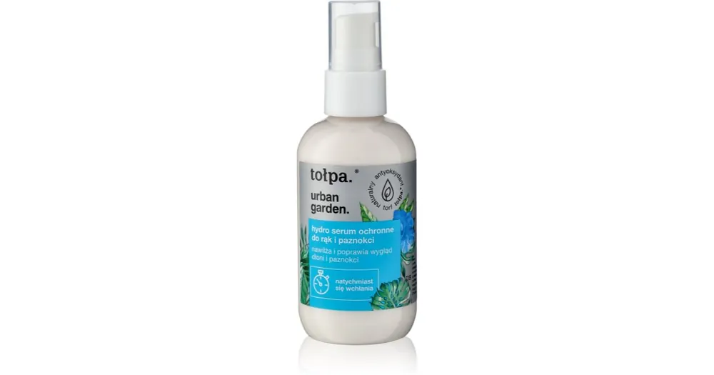 Ne maradj le TołpaUrban Garden Protective Hydro Serum Intenzíven hidratáló szérum kézre és körmökre