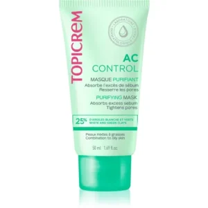 TopicremAC Purifying Mask mélyen tisztító maszk kombinált és zsíros bőrre Expressz kézbesítés