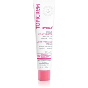 Legjobb ár TopicremHydra+ Light Radiance Cream könnyű hidratáló nappali krém normál víz normál és kombinált, érzékeny bőrre