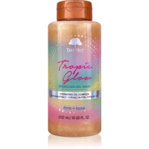 Tree HutTropic Glow Foaming Gel Wash hidratáló tusoló gél a csillogó fényért Biztonságos fizetés
