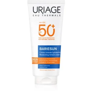Akció UriageBariésun Mineral Cream SPF 50+ ásványi védőkrém arcra és testre SPF 50+