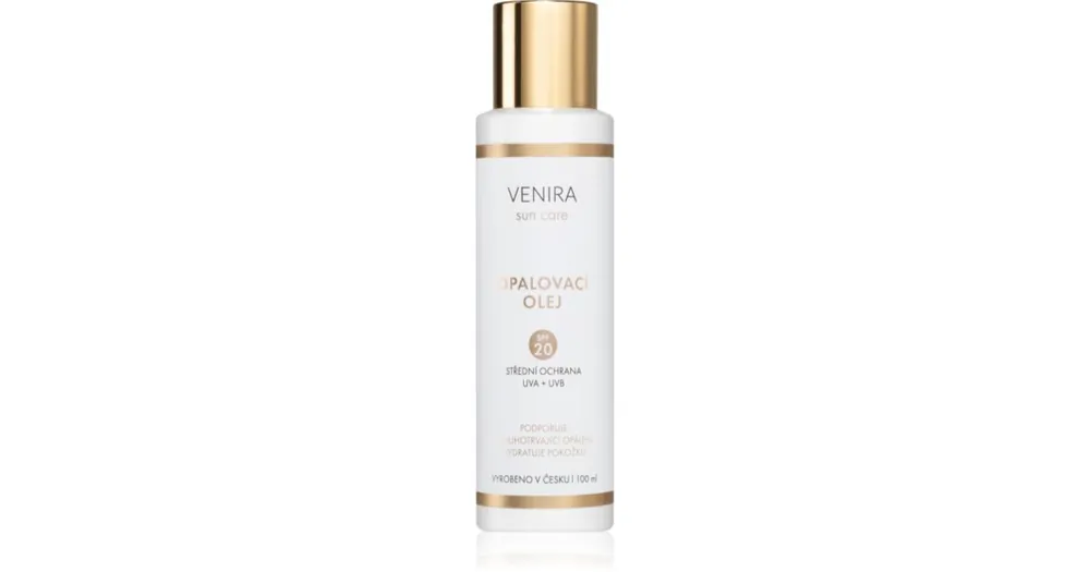 Kiárusítás VeniraSunscreen Oil SPF 20 olaj napozáshoz