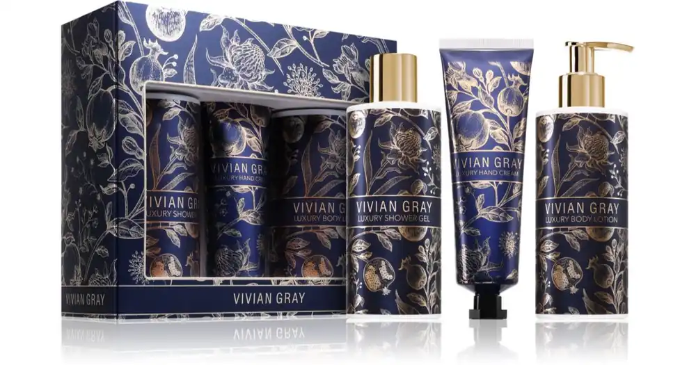 Olcsó Vivian GrayBlue Botanicals ajándékszett illatok Jasmine & Patchouli