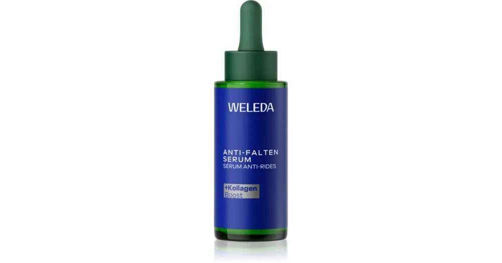 Prémium WeledaBlue Gentian & Edelweiss liftinges szérum Nappali és éjjeli ápolás