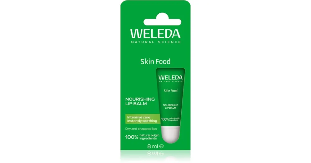 Különleges ajánlat WeledaSkin Food balzsam a száraz és cserepes ajkakra