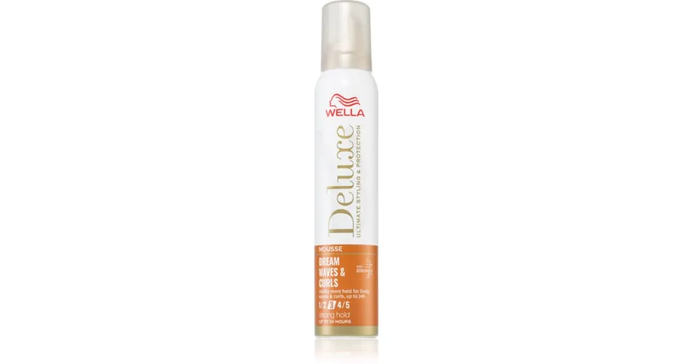 WellaDeluxe Dream Waves & Curls fixáló hab a hullámos és göndör hajra Szuper ajánlat