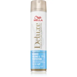 Vedd meg most WellaDeluxe Wonder Volume & Protection Hajlakk az extra erős tartásért dús és fényes hajért
