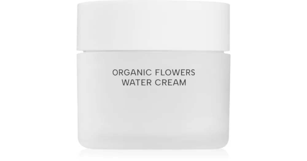 Nézd meg most WHAMISAOrganic Flowers Water Cream könnyű hidratáló krém dehidratált bőrre