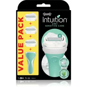 Árengedmény Wilkinson SwordIntuition 2in1 Soap & Shave Sensitive borotva + tartalék fej