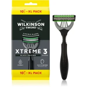 Gyors szállítás Wilkinson SwordXtreme 3 Black Edition eldobható borotvák uraknak