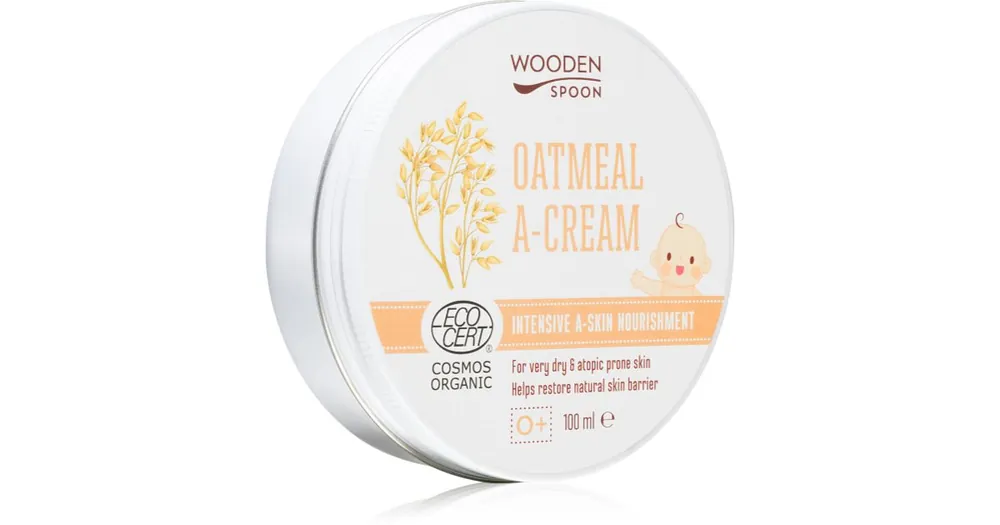 WoodenSpoonOatmeal A-Cream Tápláló nyugtató krém száraz és atópiás bőrre Akció