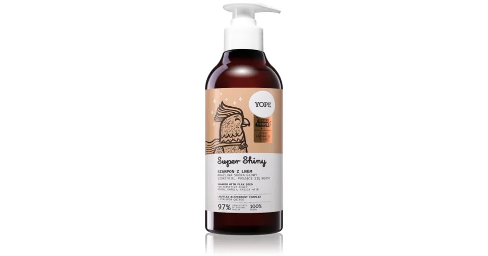 Nézd meg most YopeDaily Heroes Super Shiny sampon a hullámos és göndör haj fényéért