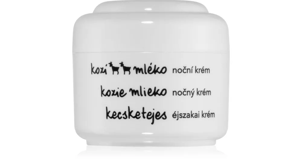 ZiajaGoat‘s Milk éjszakai tápláló krém száraz bőrre Olcsó