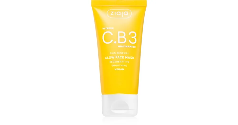 Vásárlói kedvenc ZiajaVitamin C.B3 Niacinamide élénkítő arcmaszk