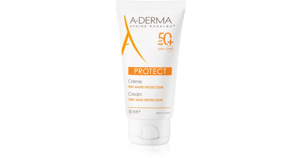 A-DermaProtect Cream védő krém normál és száraz bőrre SPF 50+ Olcsóbb