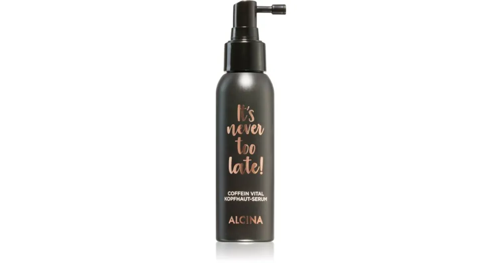 AlcinaIt‘s never too late! szérum a fejbőrre Prémium