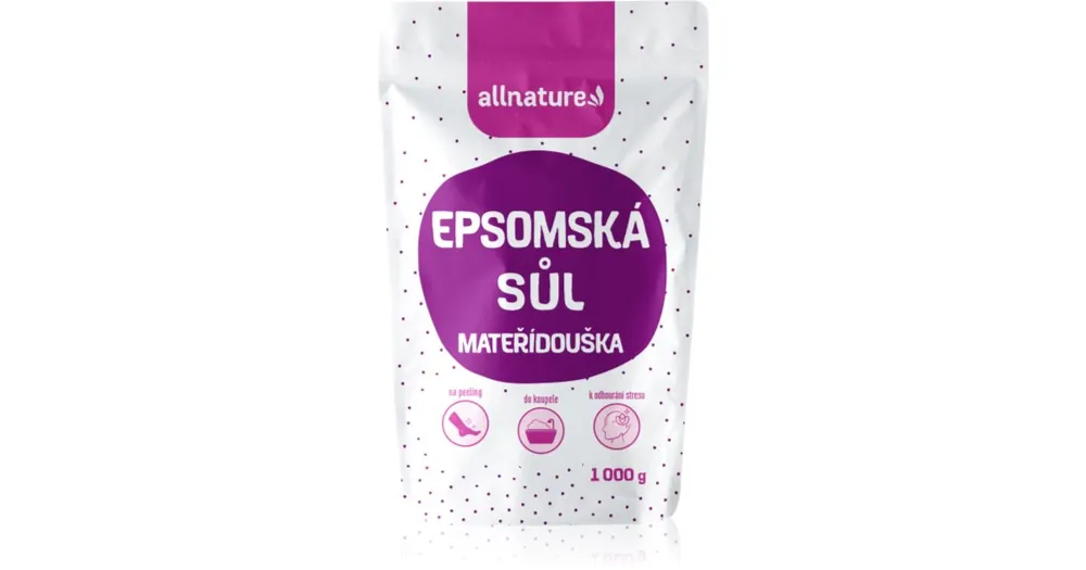 AllnatureEpsom salt Motherwort fürdősó Nézd meg most