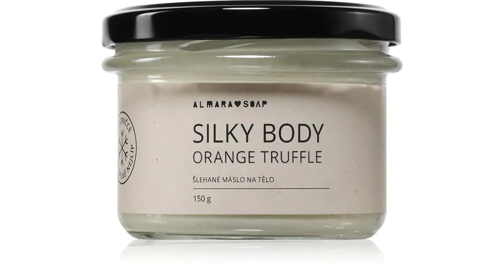 Biztonságos vásárlás Almara SoapSilky Body habos testvaj