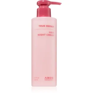 Vedd meg online AMOS PROFESSIONALTrue Repair Hair Night Cream intenzív éjszakai ápolás a károsult hajra