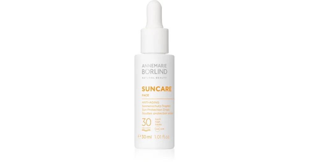 Azonnali szállítás ANNEMARIE BÖRLINDSUNCARE nappali ápolás a bőr öregedésének lassítására SPF 30