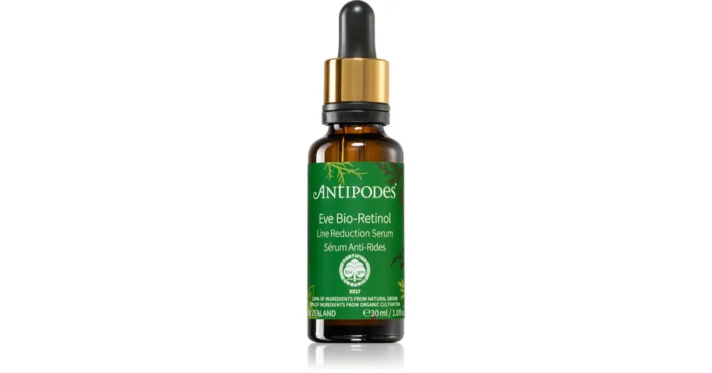 Bestseller AntipodesEve Bio-Retinol Line Reduction Serum kisimító arcszérum