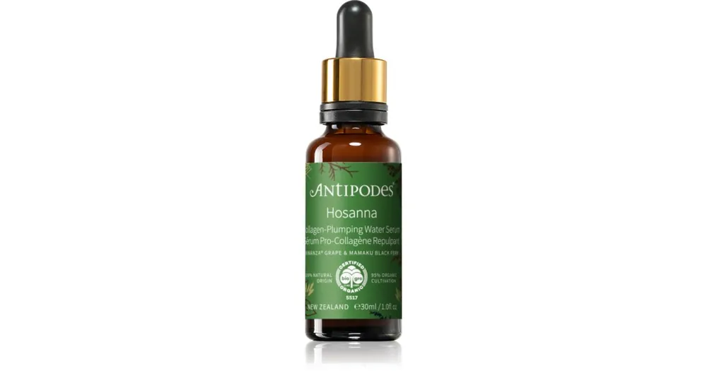 AntipodesHosanna Collagen-Plumping Water Serum fiatalító szérum a kollagénképződés elősegítésére Legkelendőbb