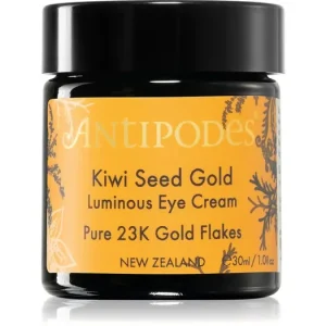 AntipodesKiwi Seed Gold Luminous Eye Cream élénkítő szemkrém aranytartalommal Akció