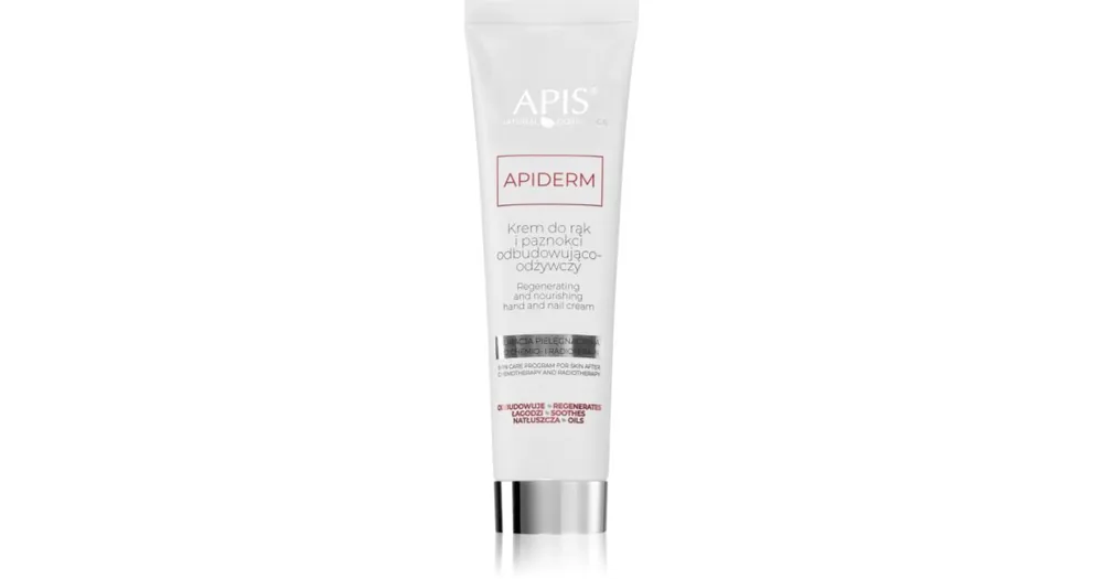 Vedd meg most Apis Natural CosmeticsApiderm Krém kéz- és körömápoló krém kemoterápia és sugárkezelés után
