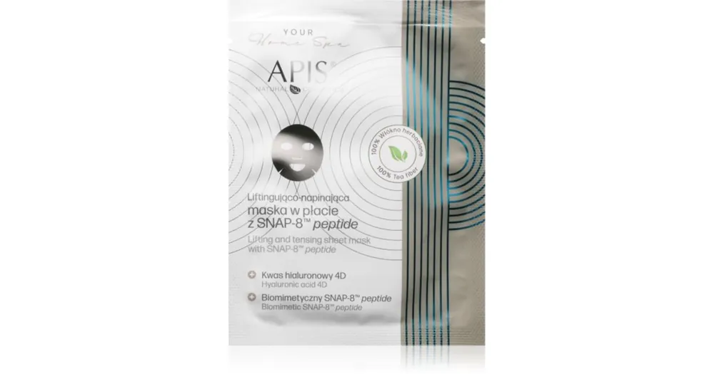 Expressz kézbesítés Apis Natural CosmeticsLifting Peptide SNAP-8™ liftinges maszk peptidekkel