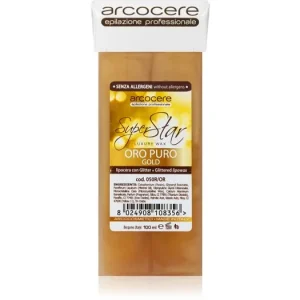 Korlátozott ajánlat ArcocereProfessional Wax Oro Puro Gold gyanta szőrtelenítéshez csillámporral