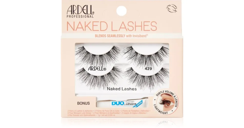 ArdellNaked Lashes ragasztható műszempilla Olcsó