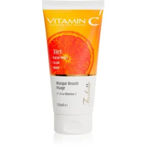 Kedvezmény ArganicareVitamin C 3 in 1 tisztító peeling 3 in 1