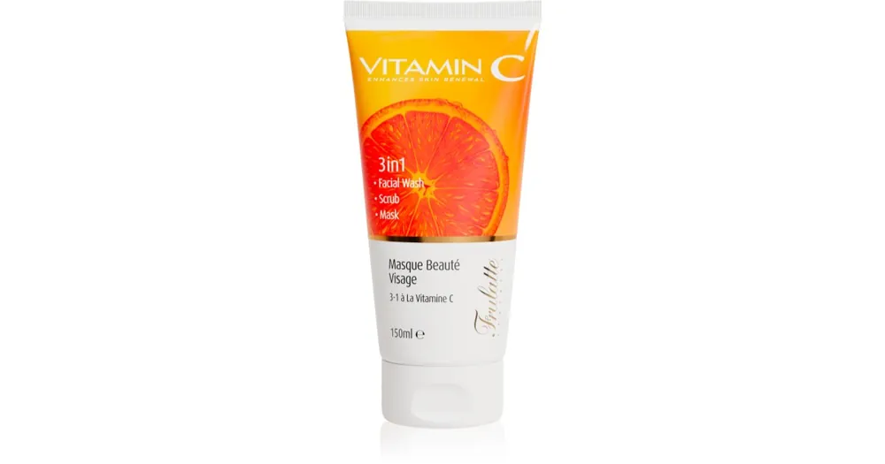 Kedvezmény ArganicareVitamin C 3 in 1 tisztító peeling 3 in 1