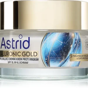 Árengedmény AstridHyaluronic Gold feltöltő krém a ráncok ellen
