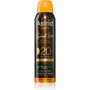 AstridSun Coconut Love száraz olaj napozáshoz SPF 20 Legnépszerűbb