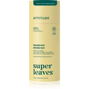 AttitudeSuper Leaves Natural Deodorant izzadásgátló deo stift alumíniummentes Expressz szállítás