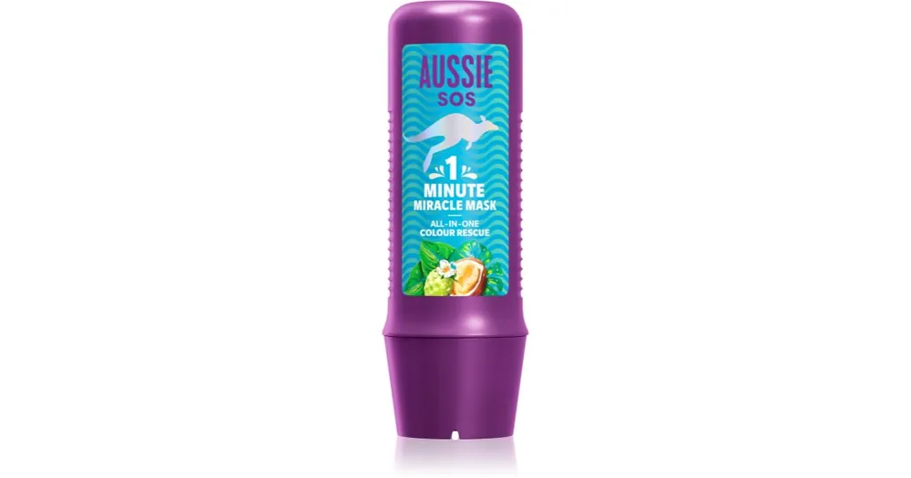 Kiárusítás Aussie1 Minute Miracle Color Rescue kezelés festett hajra maszk formájában
