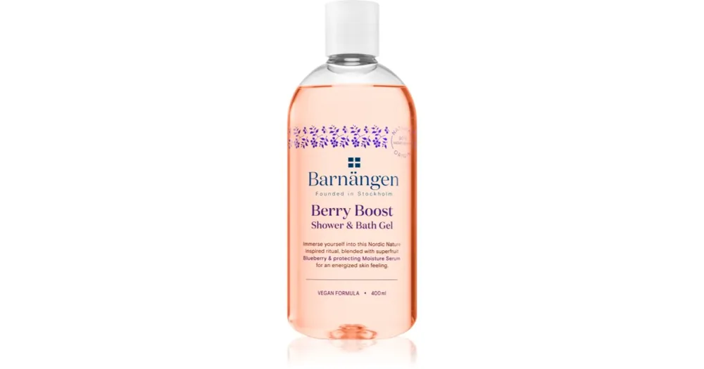BarnängenBerry Boost tusoló- és fürdőgél Gyors szállítás
