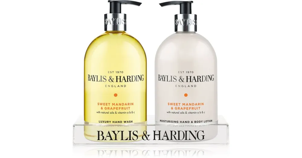 Gyors szállítás Baylis & HardingSweet Mandarin & Grapefruit szett a hidratált bőrért