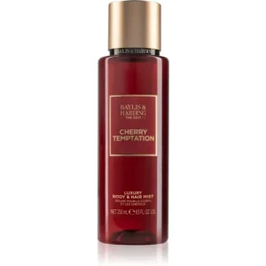 Árengedmény Baylis & HardingThe Edit Cherry Temptation parfümözött spray a testre hölgyeknek Cherry, Jasmin & Sandalwood