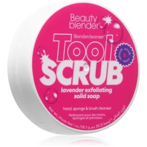 Ajánlat beautyblender®Tool Scrub Lavender szilárd ecset- és sminkszivacs tisztító