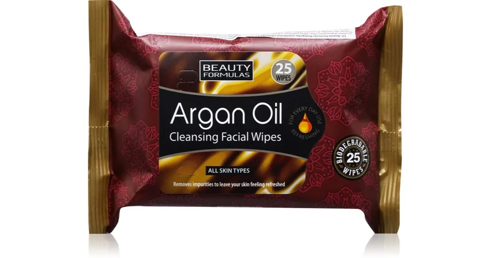 Beauty FormulasArgan Oil nedves tisztító törlőkendők Utolsó esély